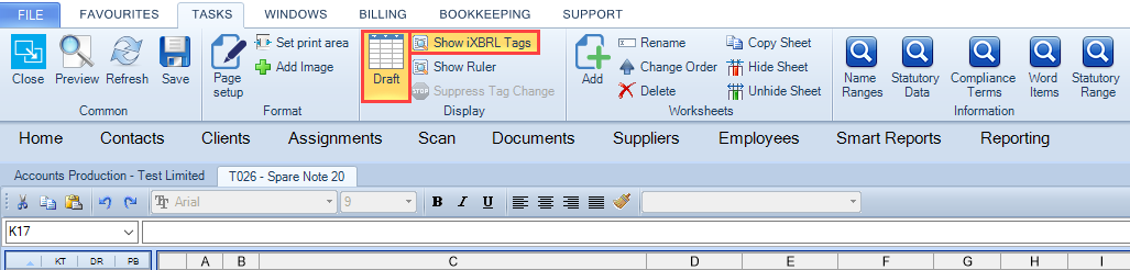 Tagging a spare note in a client level.PNG