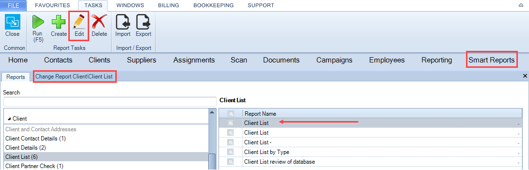 Smart reports - Smart Reports - editing a report.PNG
