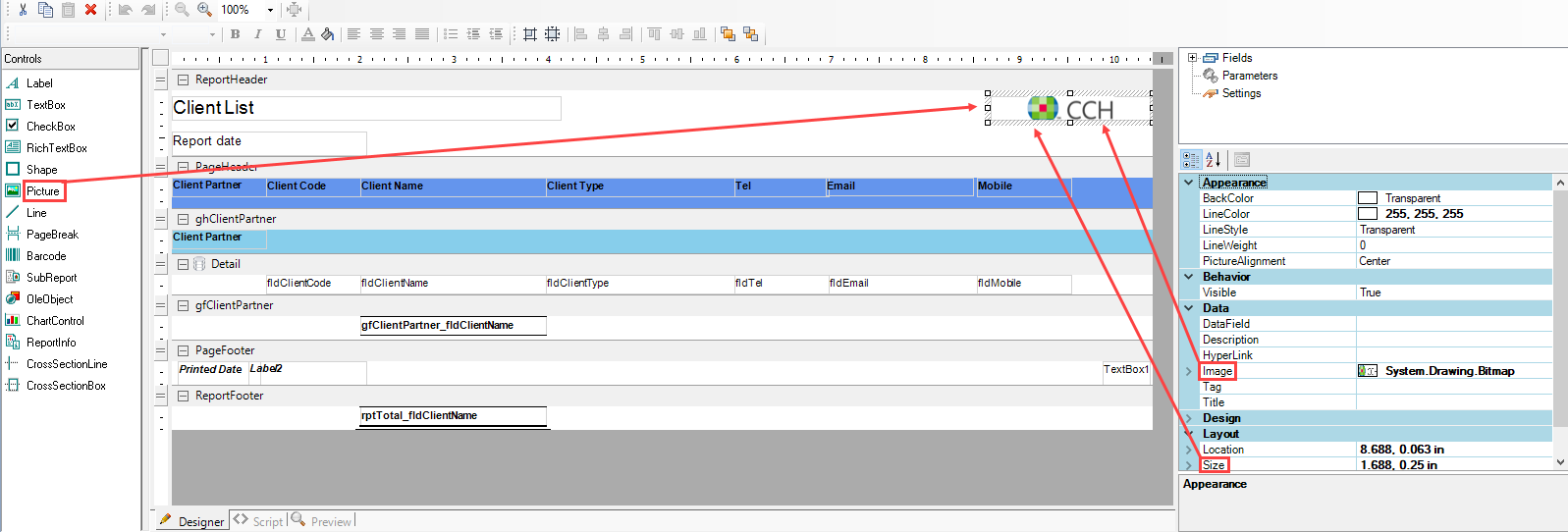 Smart reports - Smart Reports - how to add a logo.PNG