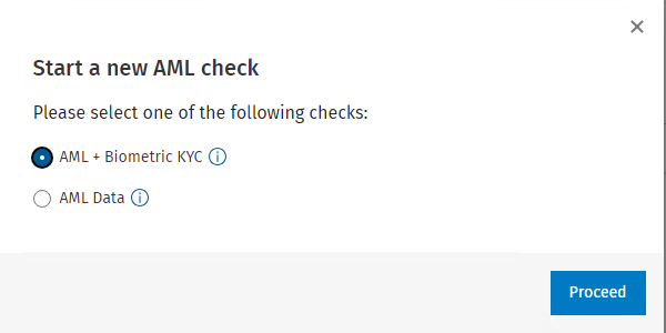 4. How to run CCH iFirm AML + Biometric KYC checks and viewing the report (3)