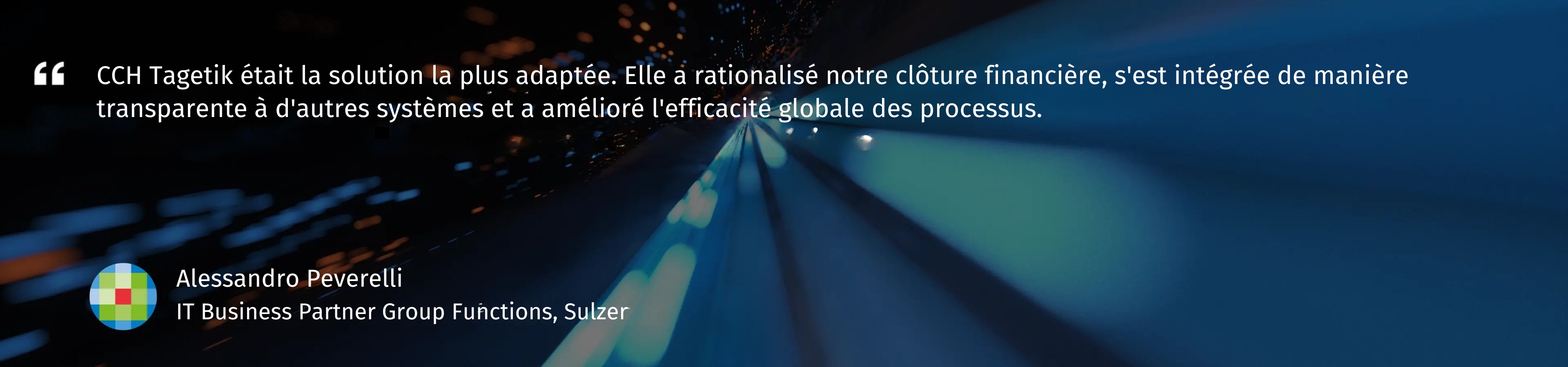 Sulzer - Customer Quote