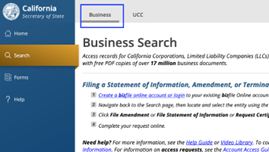 Screenshot of product