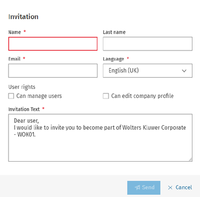 Wolters Kluwer Account Help Guide screenshot
