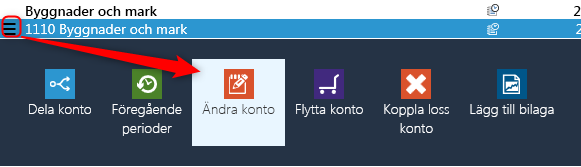 Illustration för att ändra konto