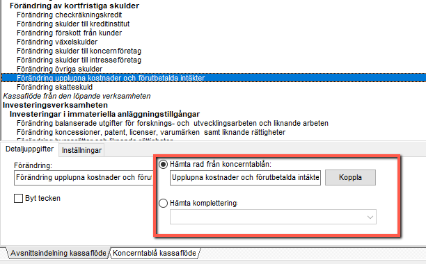 Lägg till rad och ta bort rader i avsnittsindelningen för kassaflödesanalysen4.png