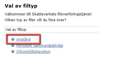 Val av filtyp