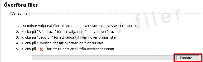 Inlämningsdelen av deklarationer på Skatteverket5