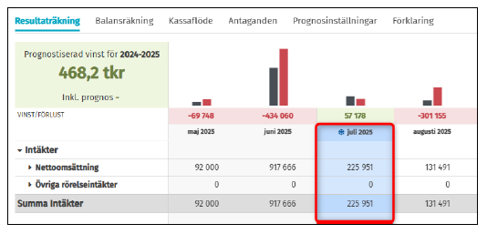 resultaträkning