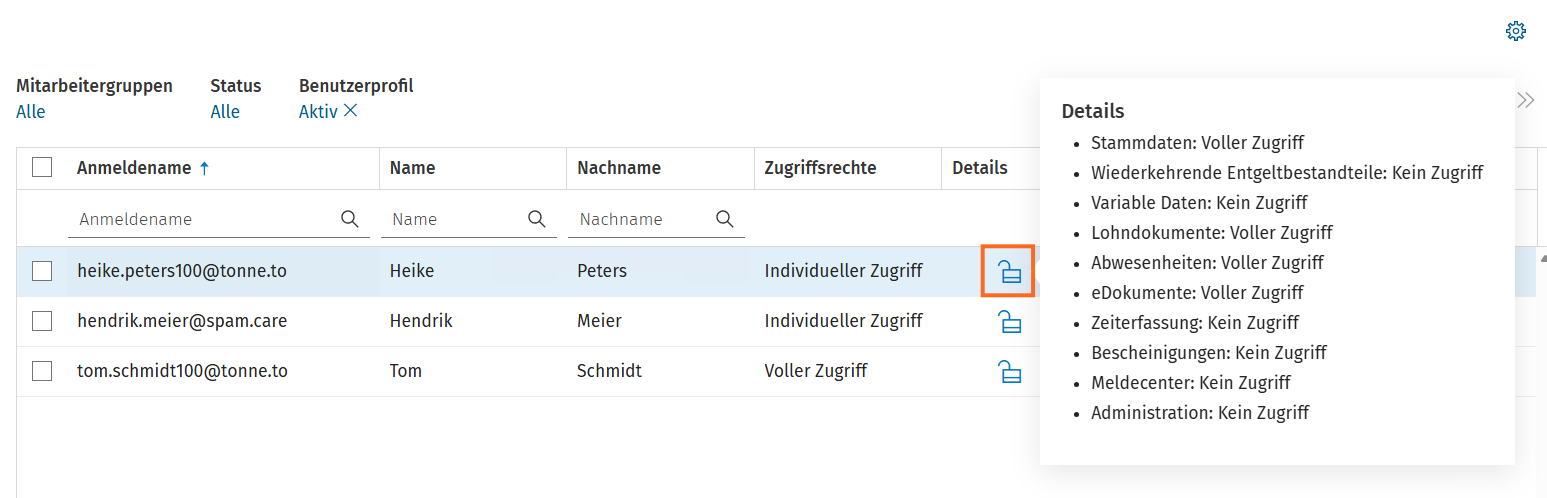 URM Benutzerverwaltung Detailanzeige Zugriffe.png