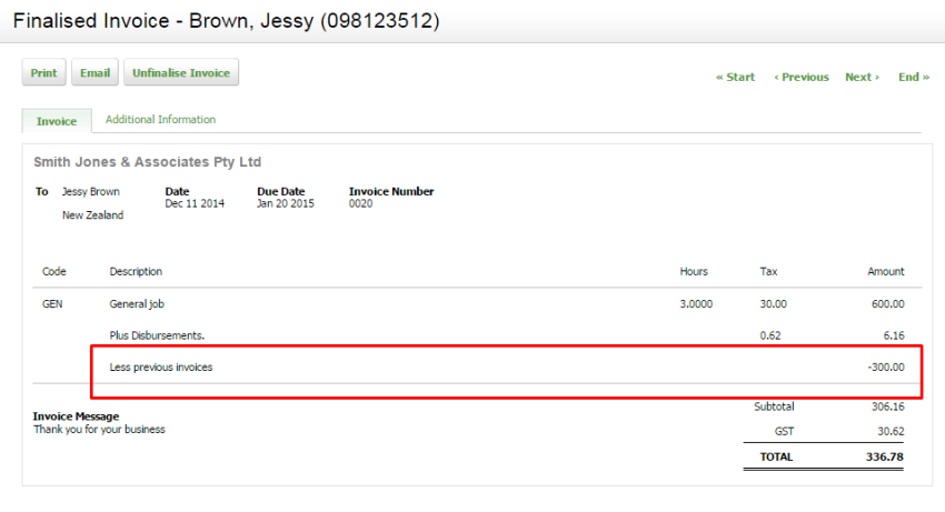 CCH_iFirm_Practice_Management_Subtract_Previous_Invoice_7.png