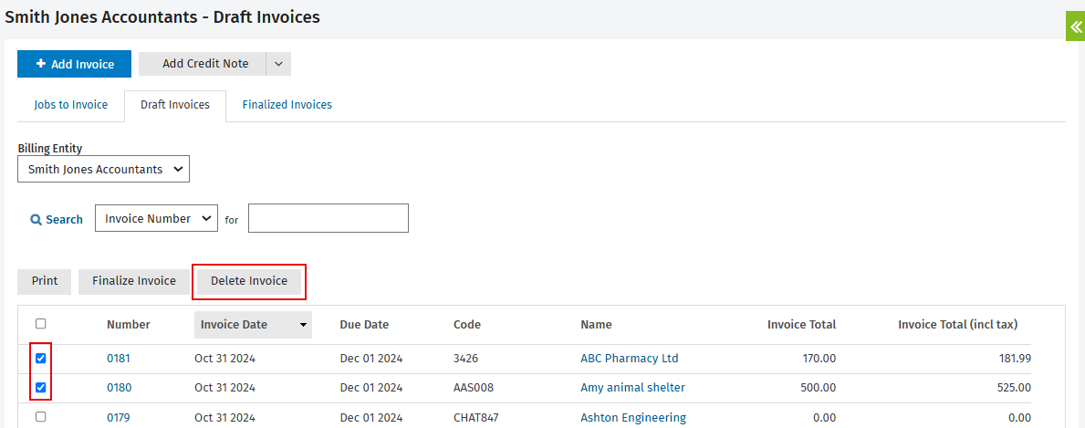 CCH_iFirm_Practice_Management_Delete_Invoice_1.png