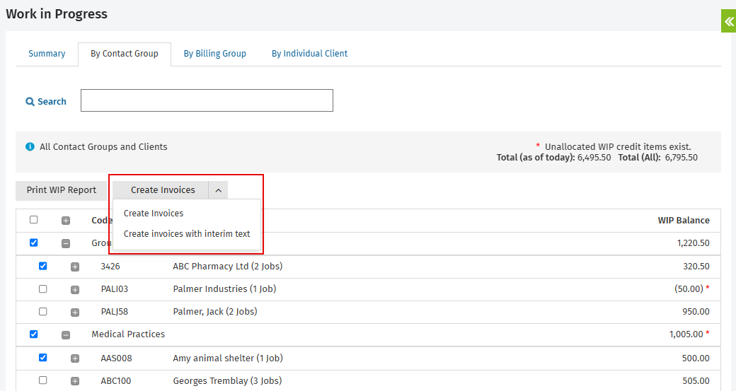 CCH_iFirm_Practice_Management_Create_Draft_Invoices_in_Bulk_7.png