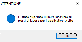 superato limite massimo