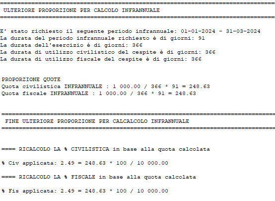 ammortamento infrannuale calcolo quote.png