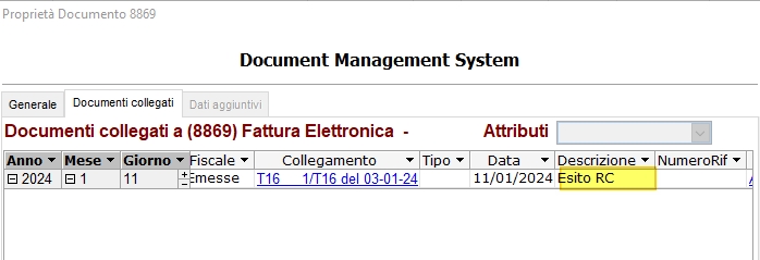 Dms Page Documenti Collegati