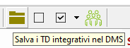 Salva i dati integrativi nel dms