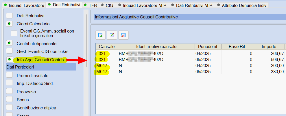 Info Agg.Causali Contrib.