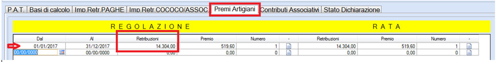 Contributi associativi premio nucleo artigiani