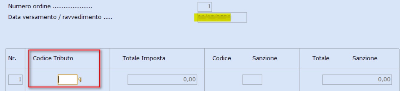 Recupero tributi non versati nel ravvedimento