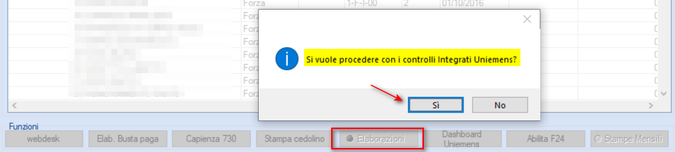 Controlli integrati Uniemens