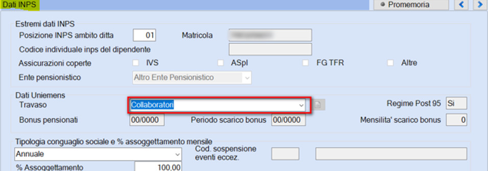 <Travaso> Collaboratori