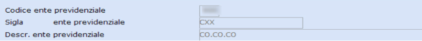 Ente previndenziale CXX C10