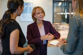 Nancy McKinstry, CEO, Wolters Kluwer, at global Headquarters, the Netherlands