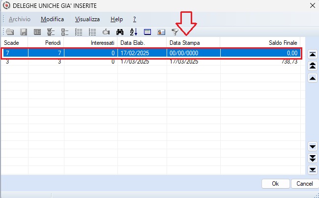Help Deleghe Uniche già inserite
