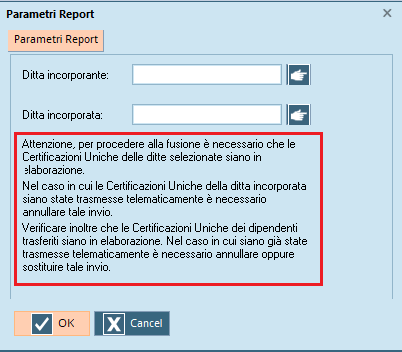 parametri job JCU070
