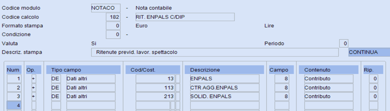 Tabella di calcolo RitENPALSC/DIP