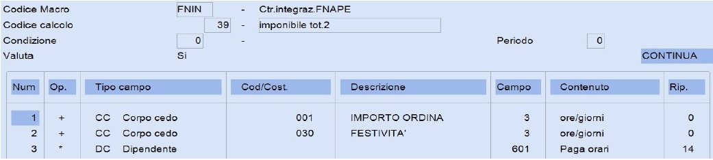 codice calcolo 39 fnin