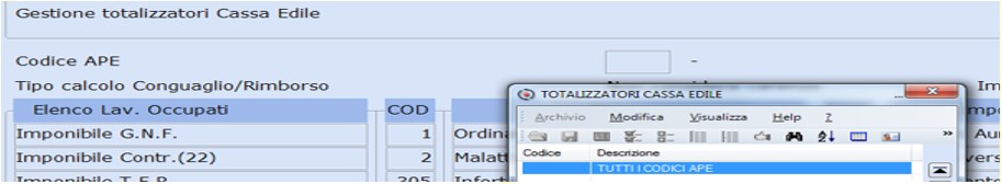 gestione totalizzatori