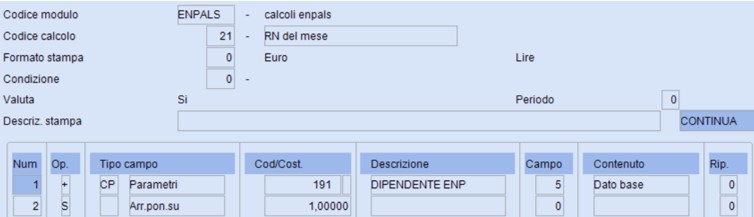rn del mese
