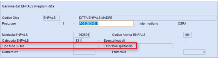 LAVORATORI SPETTACOLO