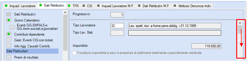 Tipo lavoratore SC