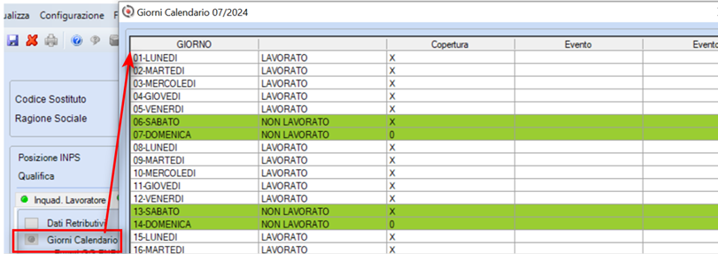 GiorniCalendario:Coperture