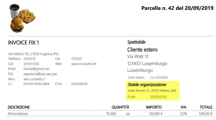 Immagine aggiunta dall'utente