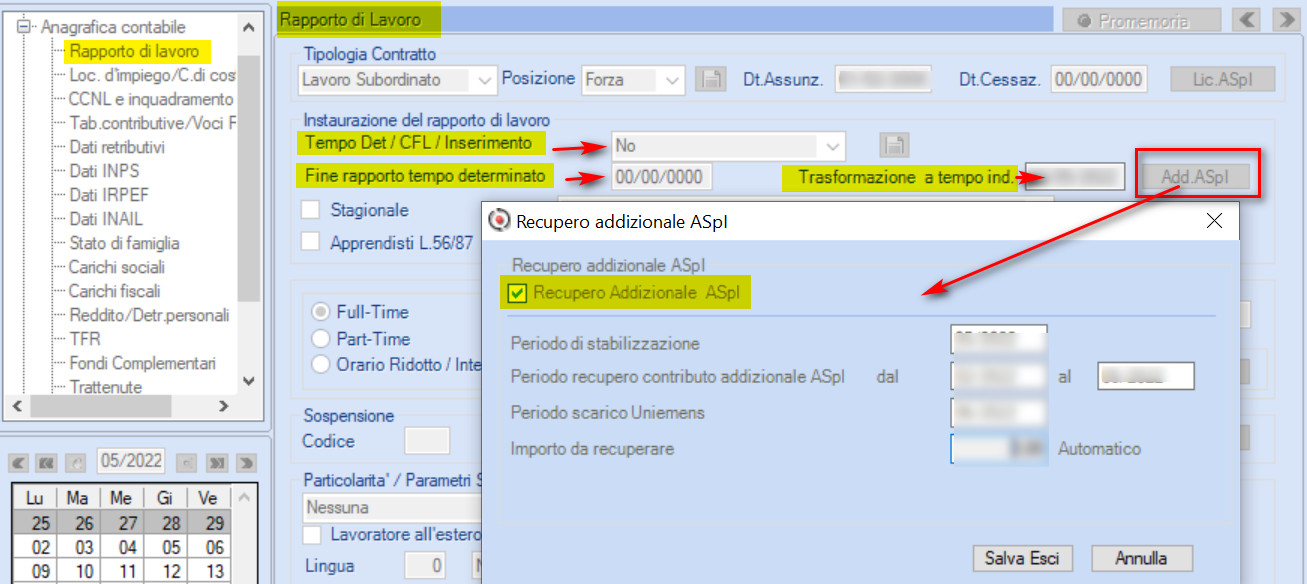 Trasforma da TD a TI