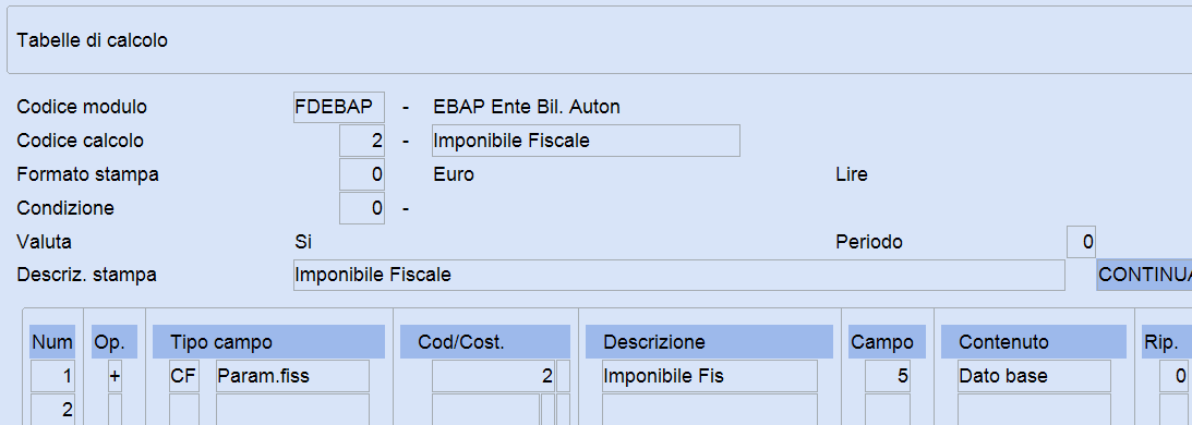 FDEBAP fiscale