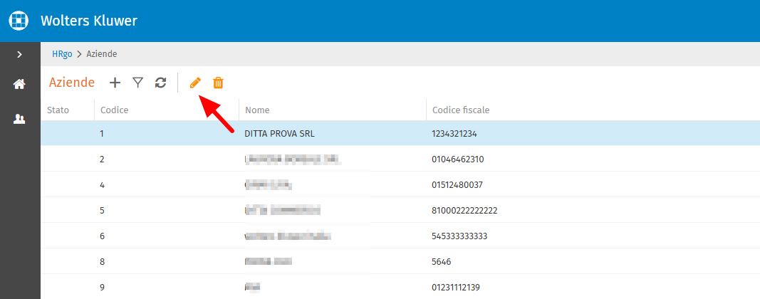 HRgo Azienda - Dettaglio