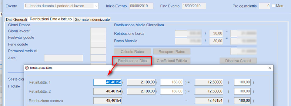 RetribuzioneDitta