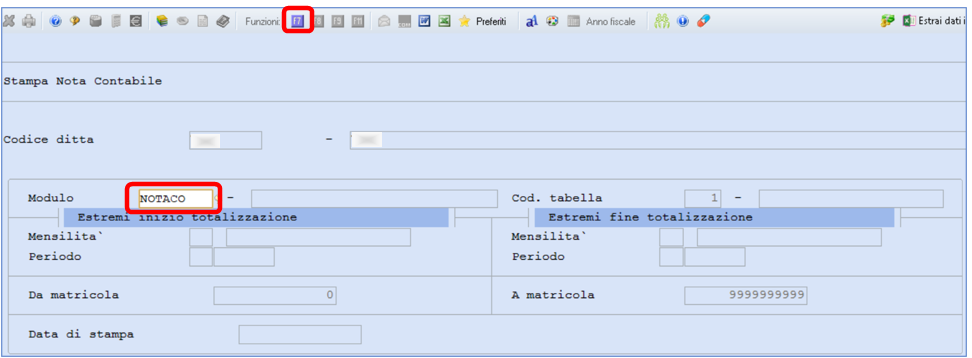 Variazione NOTACO