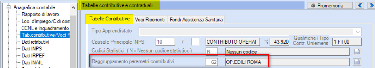 Anagrafica dipendente