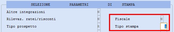 prospetto costi ricavi per rimanenze