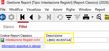 Libro inventari