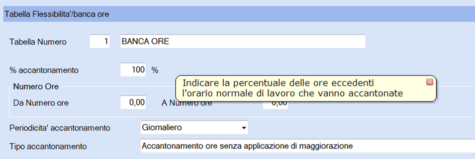 accantona tutte le ore straordinarie