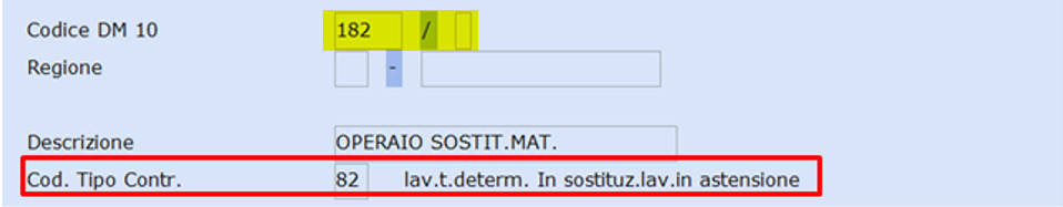 tipo contribuzione