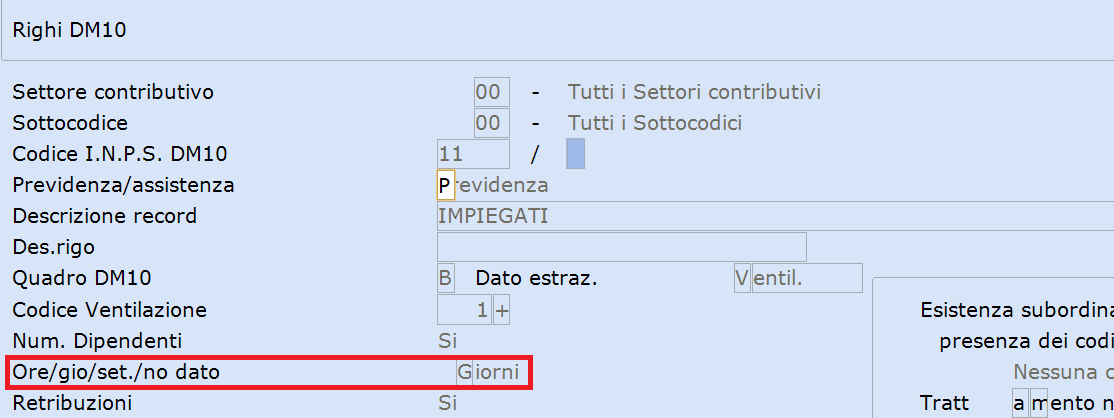 rigo DM10 impiegato fulltime