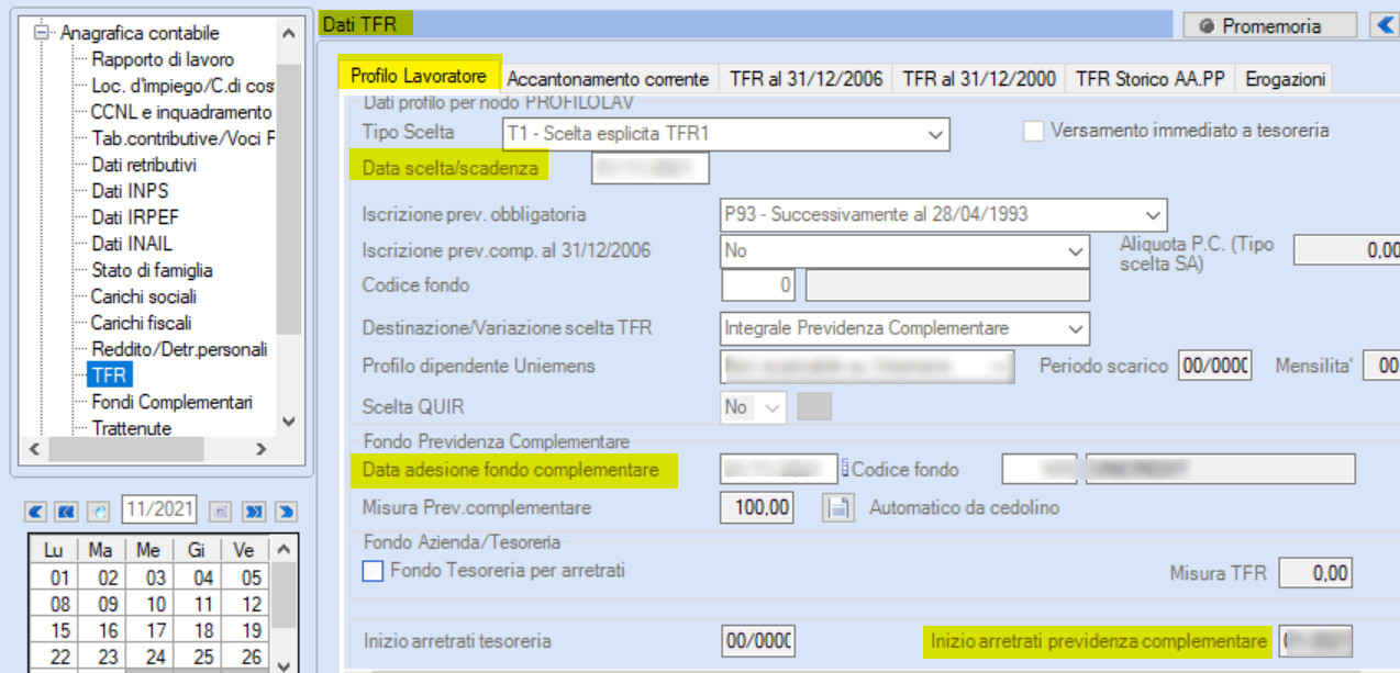 TFR arretrati a previdenza complementare