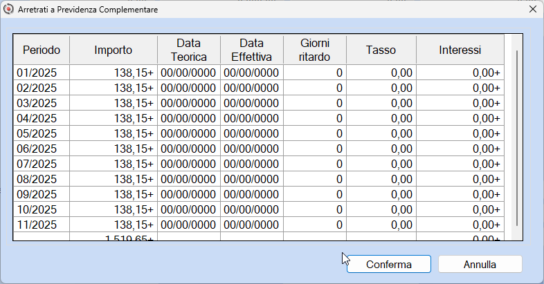 Versamento a previdenza complementare fondo pensione del TFR maturato in molti anni